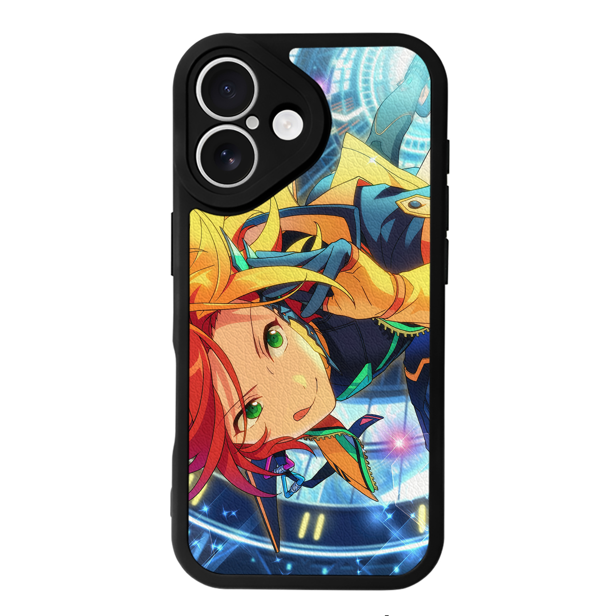 （画像用） あんさんぶるスターズ! Ensemble Stars 【iPhone 16シリーズ対応】シリコンスマホケース（レザー調） 材質：シリコン
